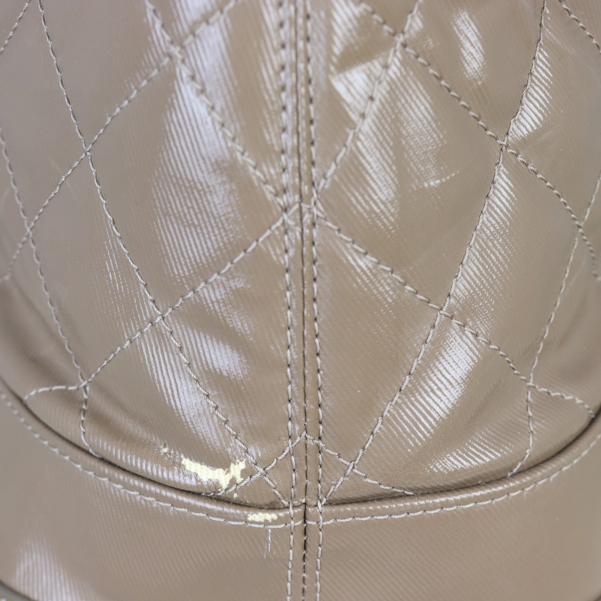 Chanel CC Patent Canvas Tote