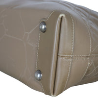 Chanel CC Patent Canvas Tote