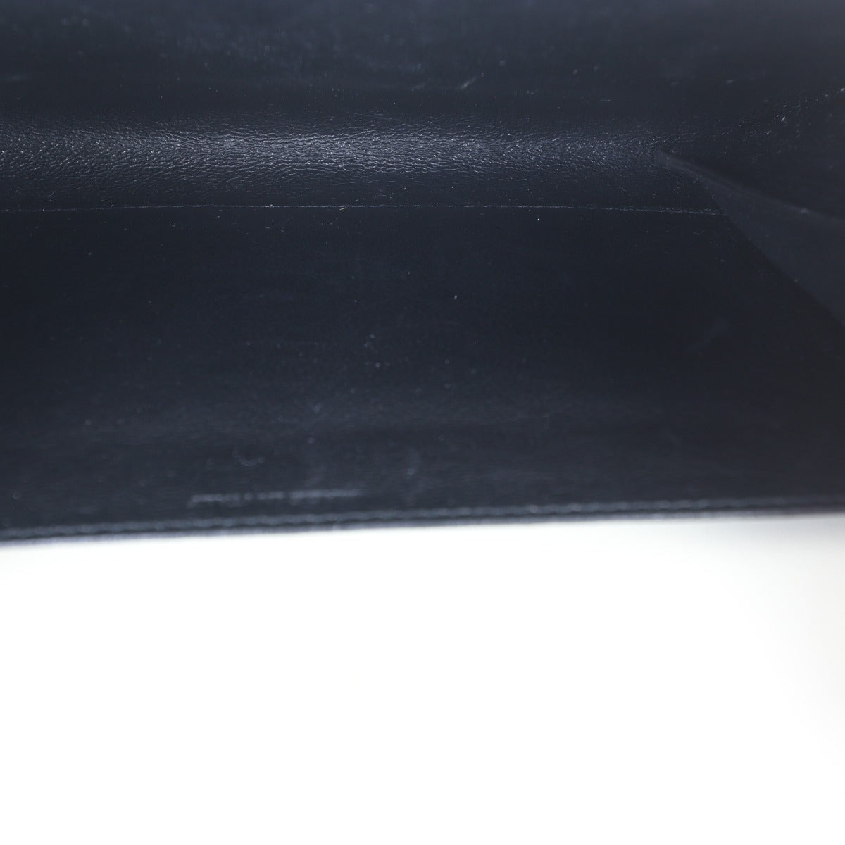 Saint Laurent Uptown Chain Wallet Croc-Embossed