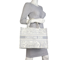 Dior Book Tote Medium Toile de Jouy Reverse