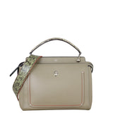 Fendi DotCom Top Handle Bag Python