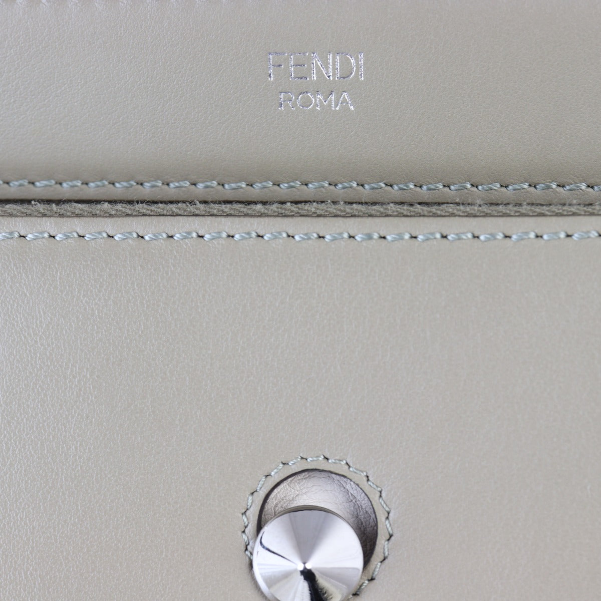 Fendi DotCom Top Handle Bag Python