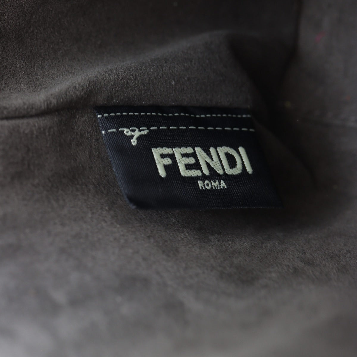 Fendi DotCom Top Handle Bag Python