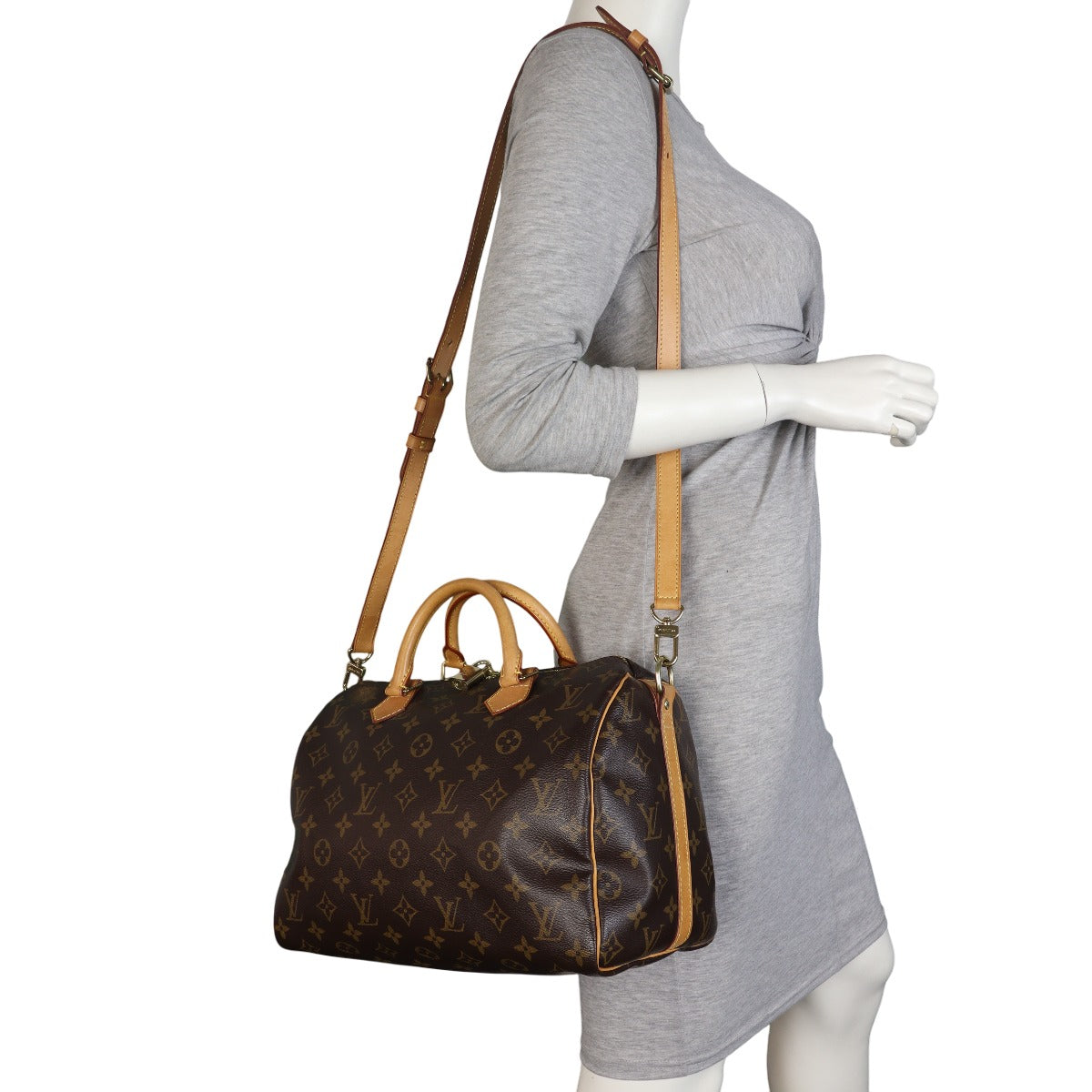 Louis Vuitton Speedy 30 Bandouliere Monogram