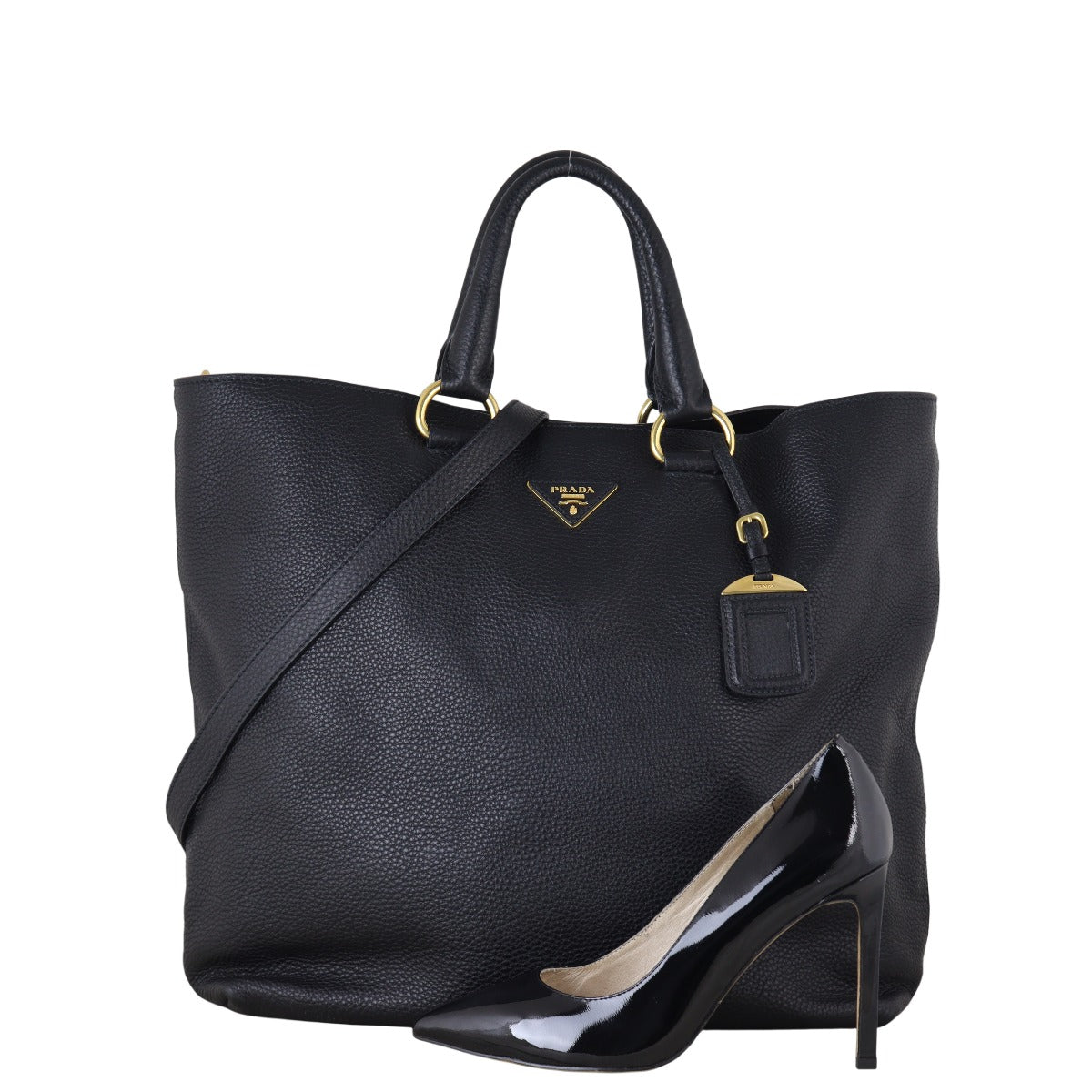 Prada Vitello Daino Tote