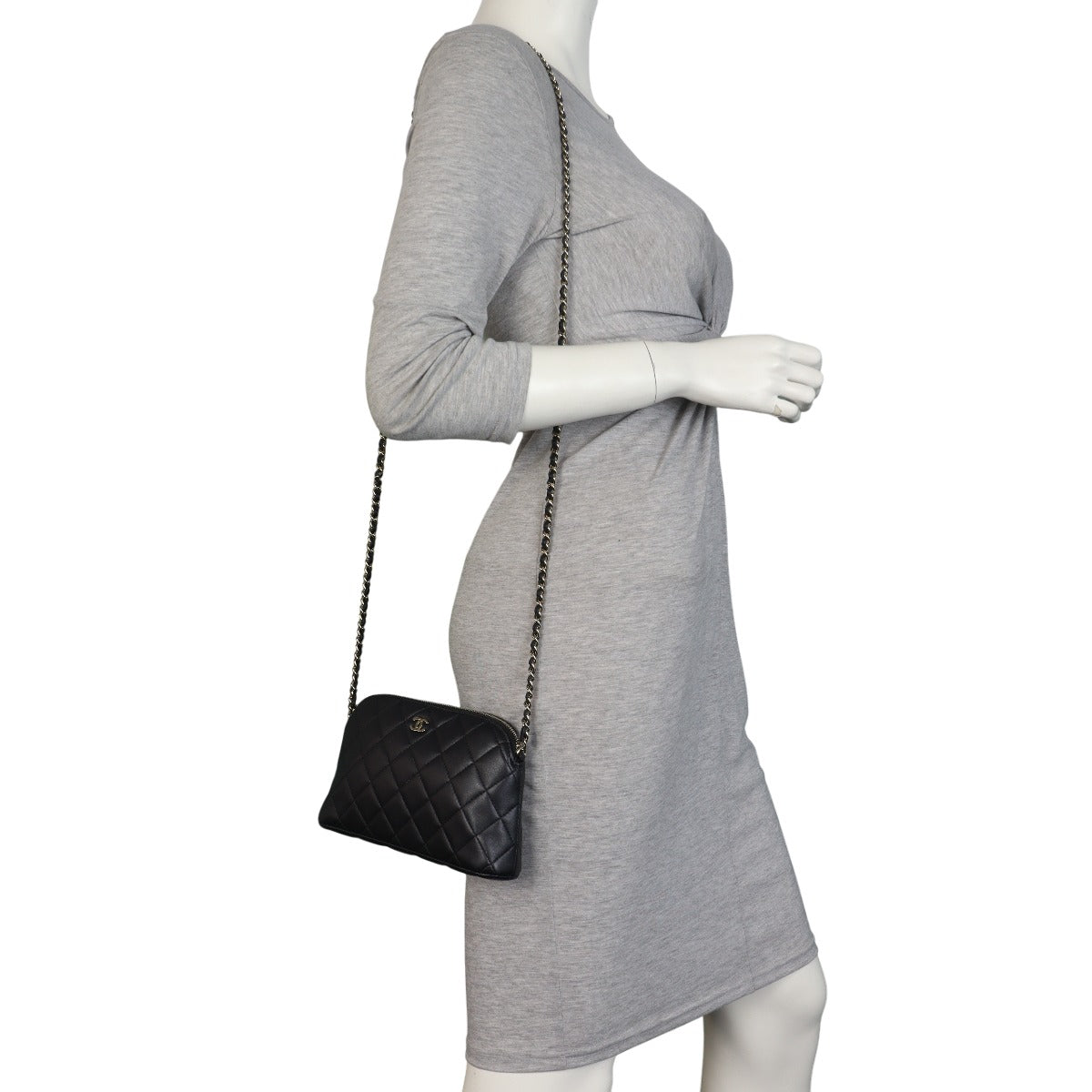 Chanel Classic Clutch on Chain