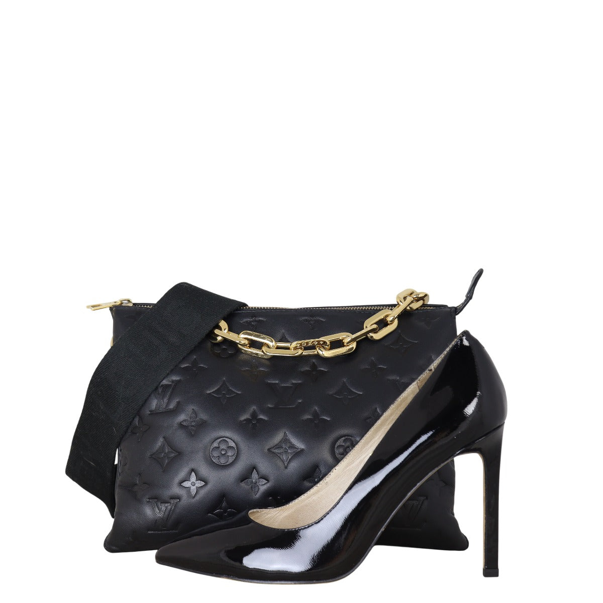 Louis Vuitton Coussin PM Monogram Embossed Lambskin