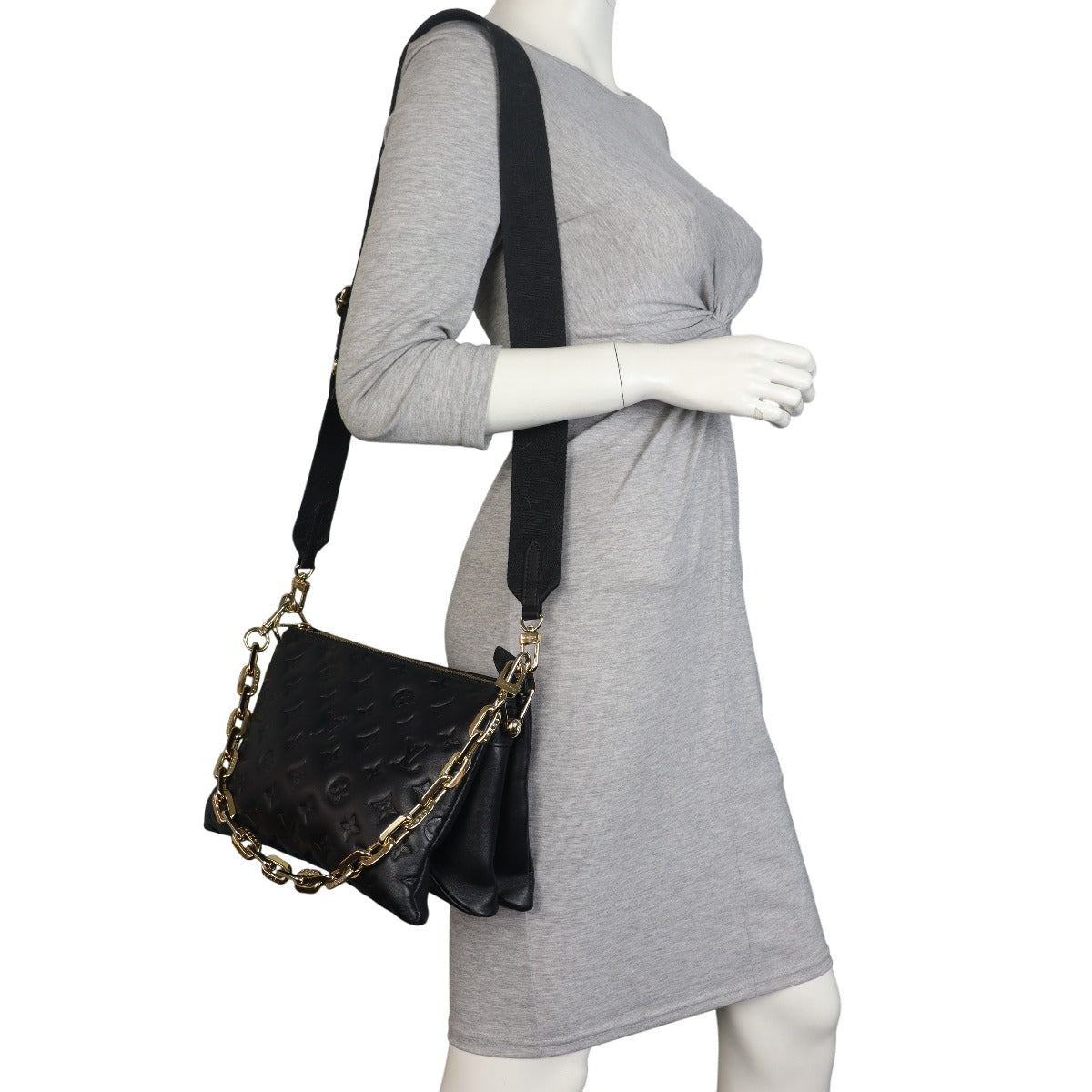 Louis Vuitton Coussin PM Monogram Embossed Lambskin