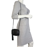 Saint Laurent Lou Mini Camera Bag Croc-Embossed