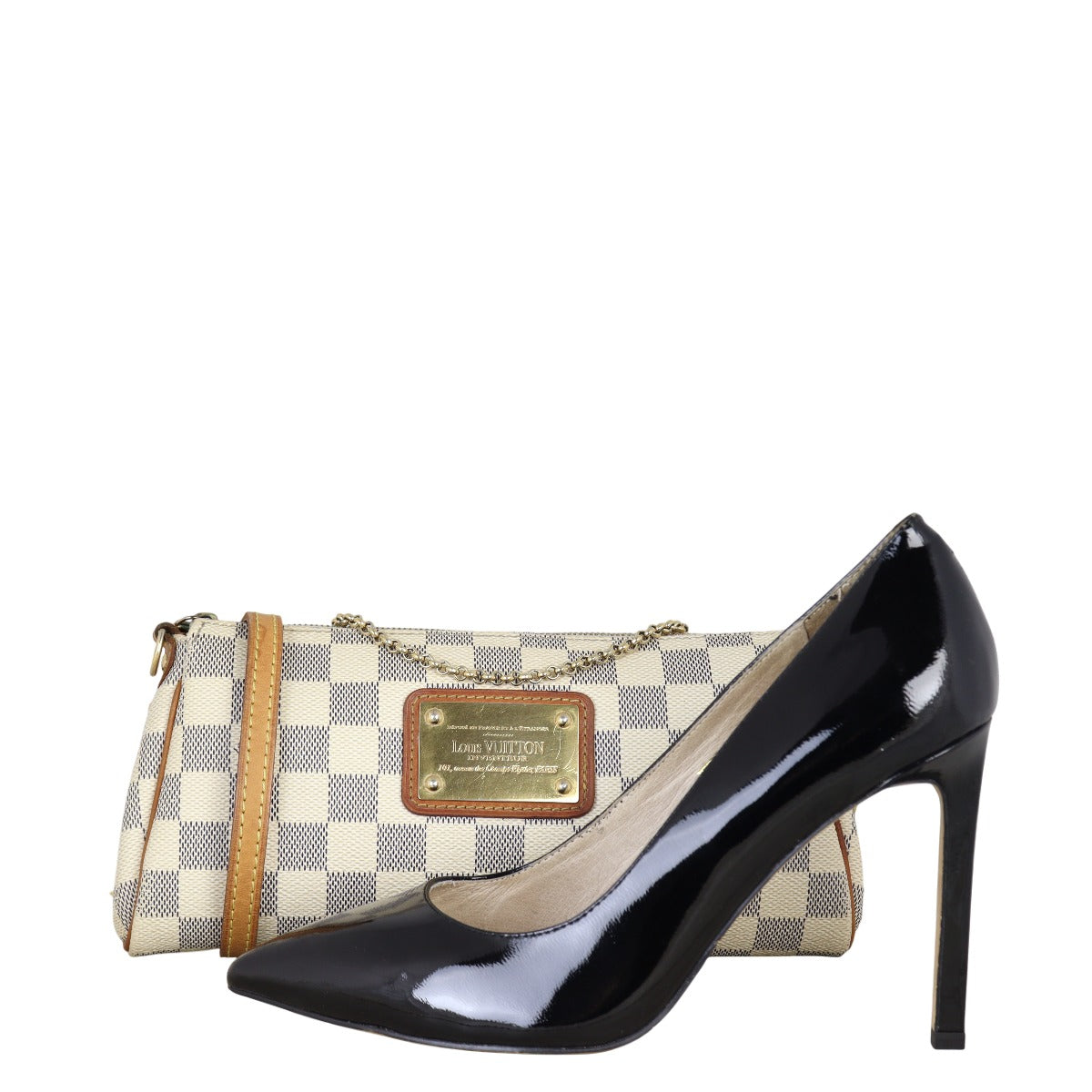 Louis Vuitton Eva Pochette Damier Azur