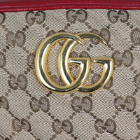 Gucci GG Canvas Marmont Diagonal Small Camera Bag