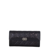 Chanel Boy Long Flap Wallet