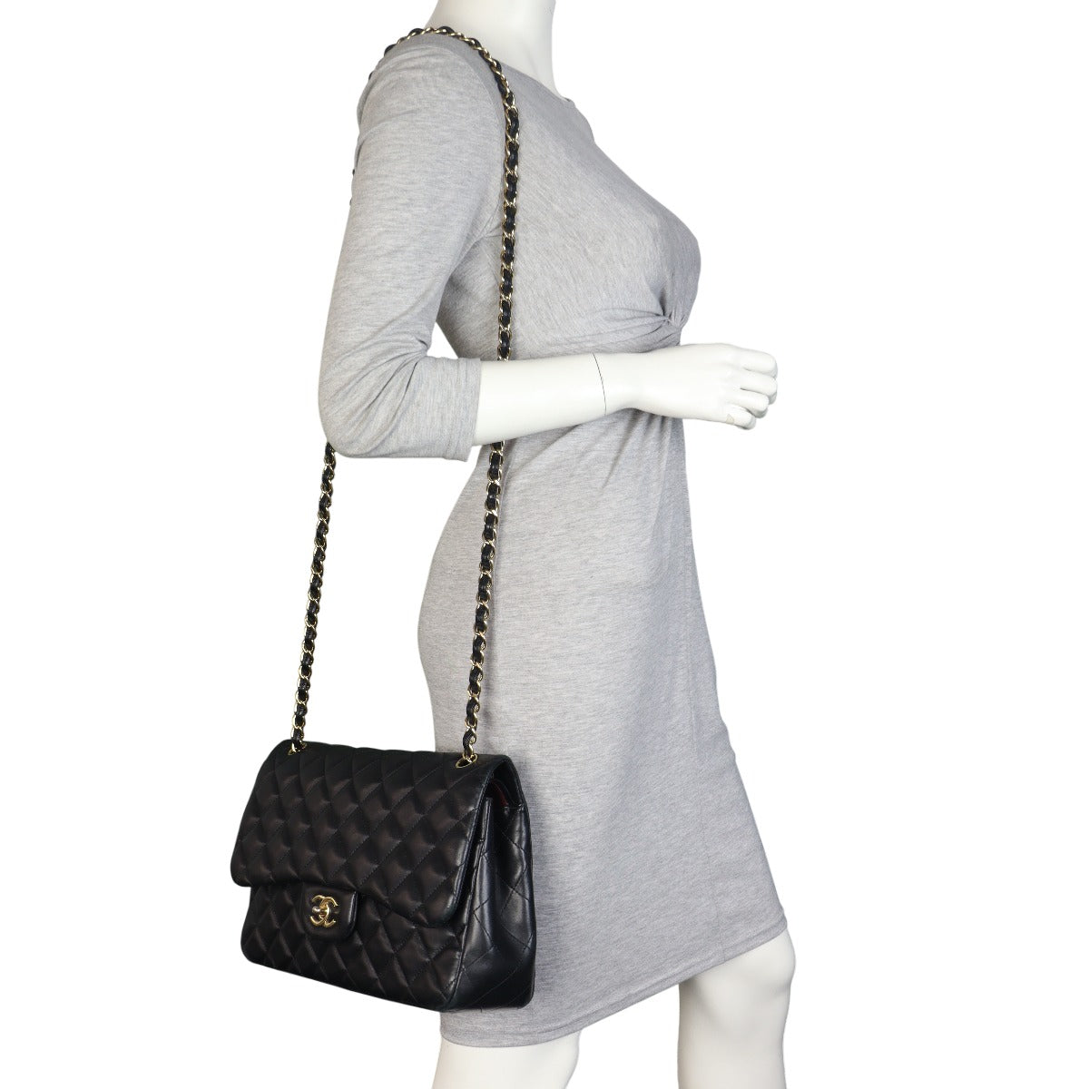 Chanel Classic Double Flap Jumbo Lambskin