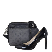 Louis Vuitton Trio Messenger Monogram Eclipse Reverse