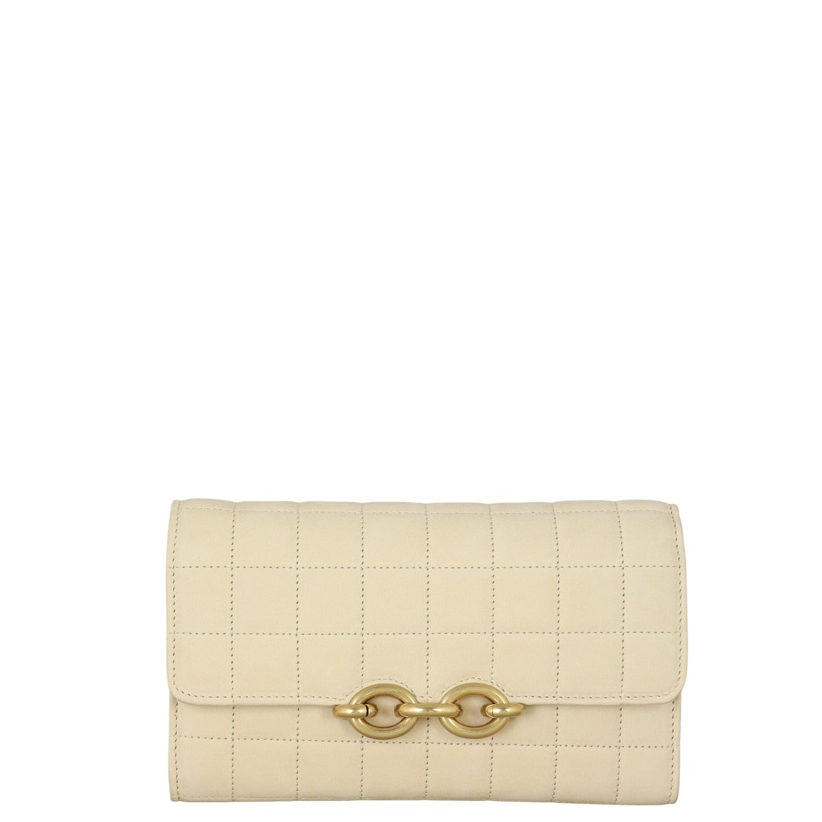 Saint Laurent Le Maillon Wallet On Chain Nubuck