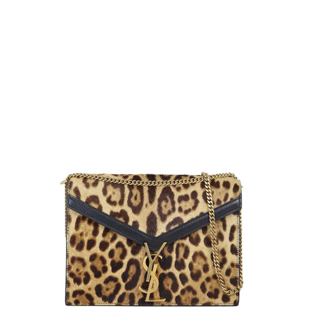 Saint Laurent Cassandra Bag Leopard