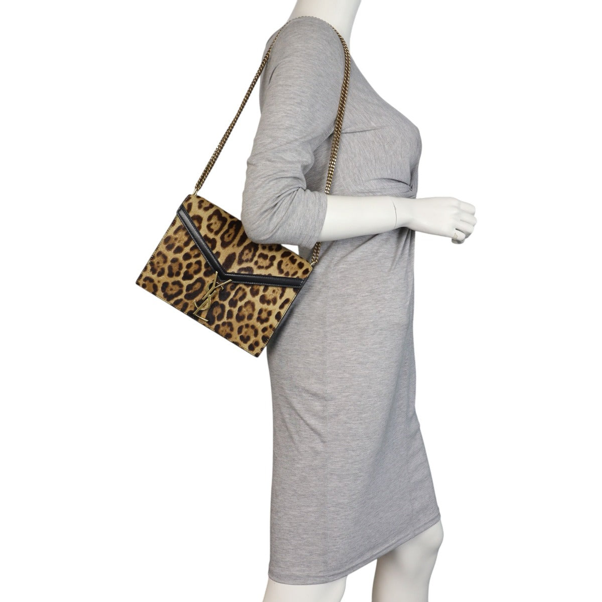 Saint Laurent Cassandra Bag Leopard