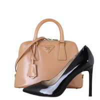 Prada Saffiano Lux Dome Small