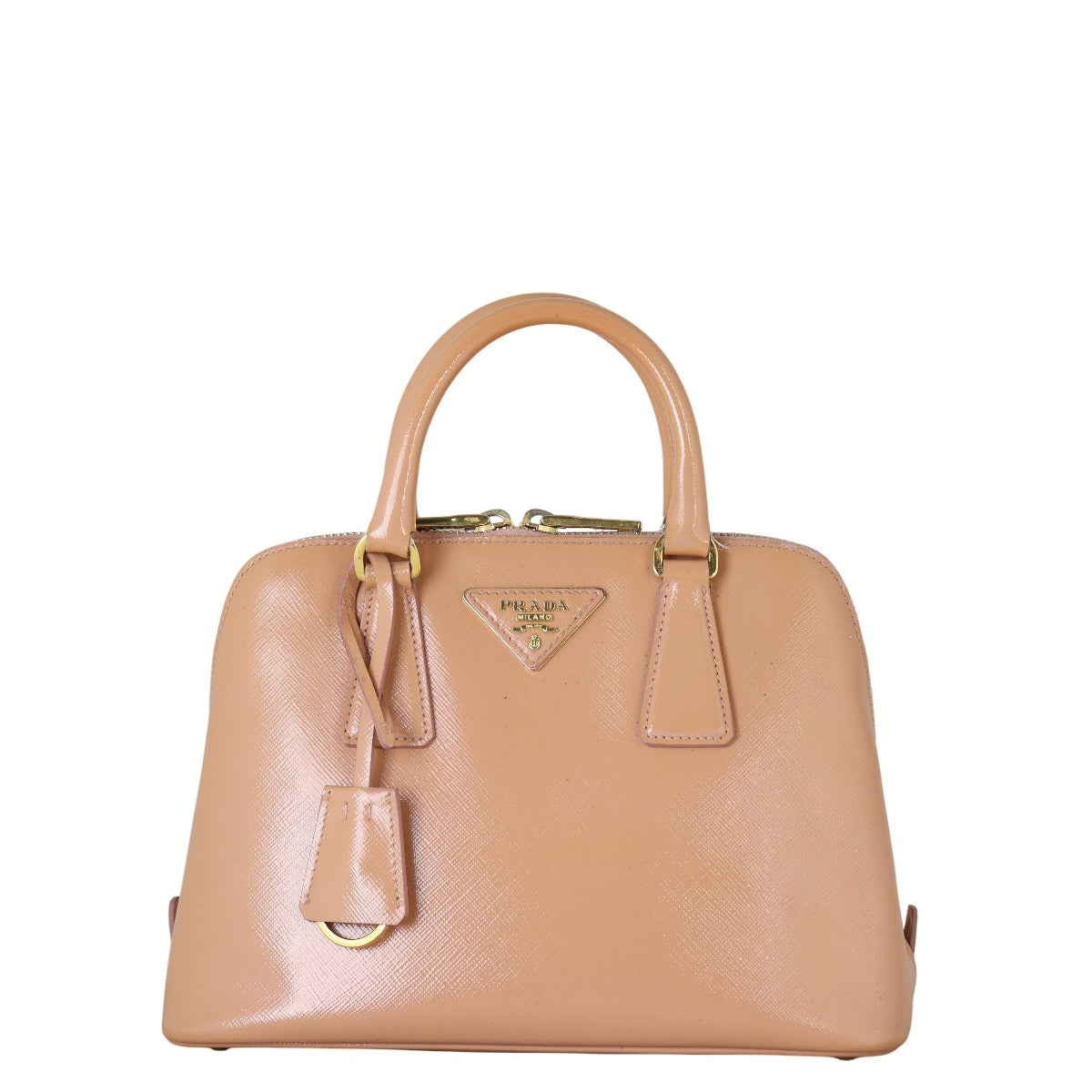 Prada Saffiano Lux Dome Small
