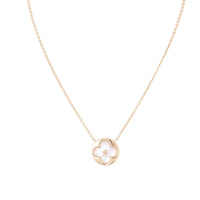 Louis Vuitton Color Blossom Sun Pendant 18k Pink Gold Mother of Pearl Necklace