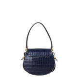 Chloe Tess Small Croc-Embossed