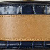 Chloe Tess Small Croc-Embossed