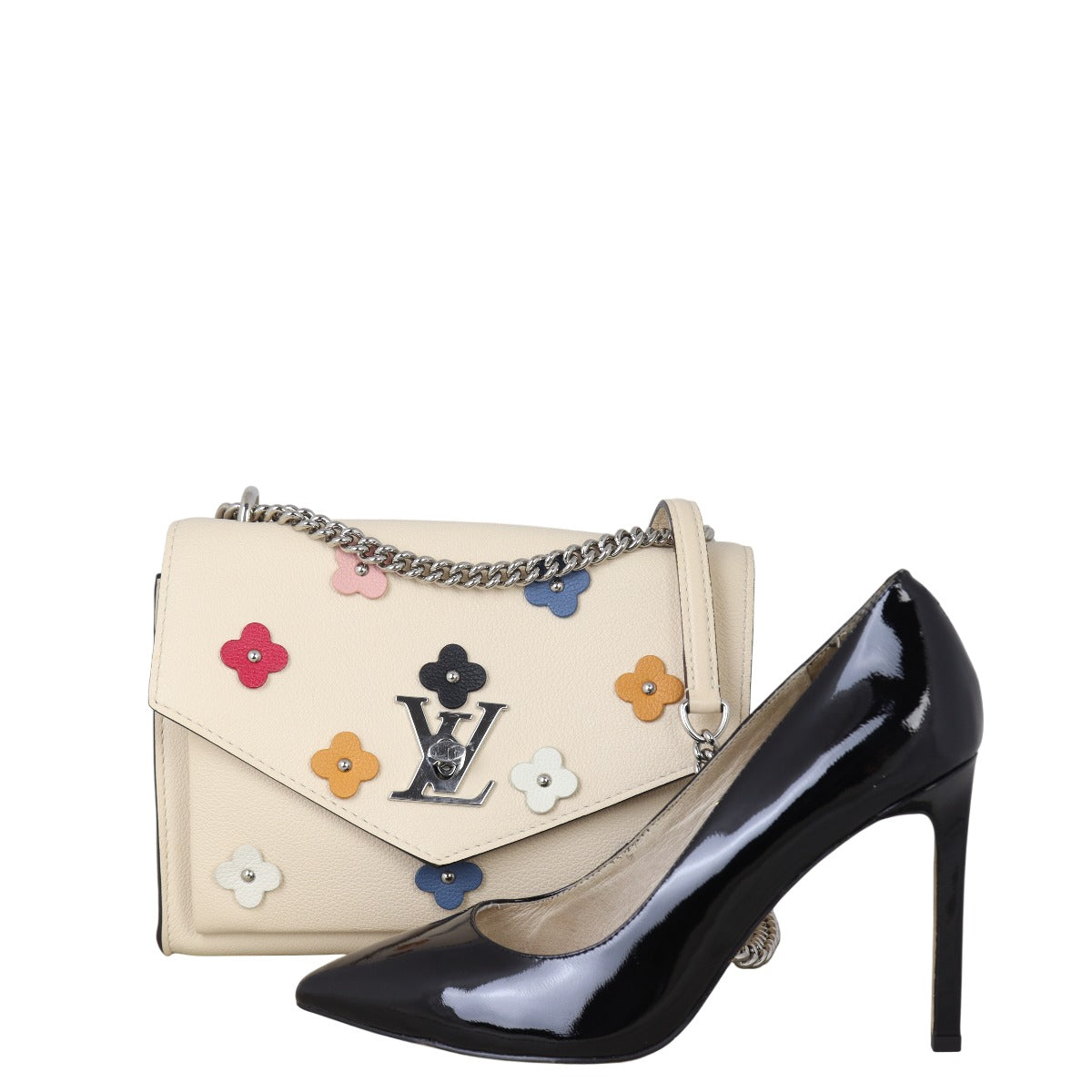 Louis Vuitton Mylockme BB Fleurs