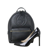 Gucci Soho Leather Chain Backpack