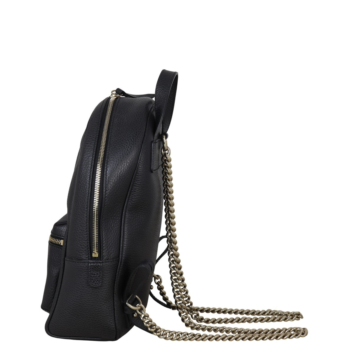 Gucci Soho Leather Chain Backpack