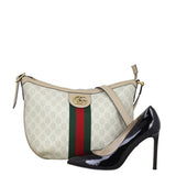 Gucci Ophidia Half Moon Small Hobo