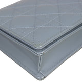 Dior Lady Dior Patent Cannage Pouch