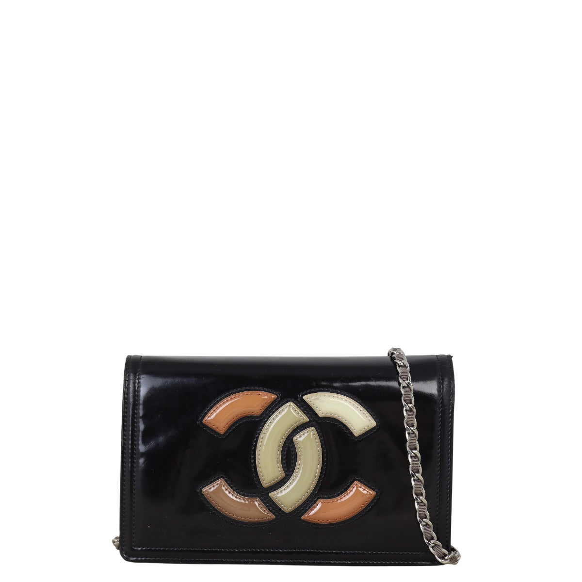 Chanel Lipstick Vinyl Wallet on Chain