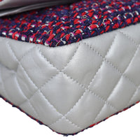 Chanel Classic Double Flap Tweed Medium