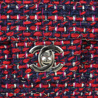 Chanel Classic Double Flap Tweed Medium