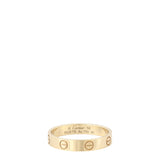 Cartier Love Ring Small 18k Yellow Gold