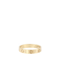 Cartier Love Ring Small 18k Yellow Gold