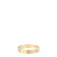 Cartier Love Ring Small 18k Yellow Gold