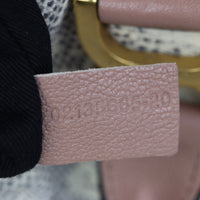 Chloe Marcie Medium Satchel Lizard Embossed