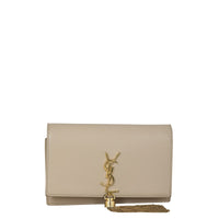 Saint Laurent Kate Tassel Chain Wallet