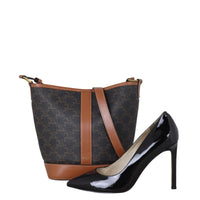 Celine Triomphe Bucket Bag Small