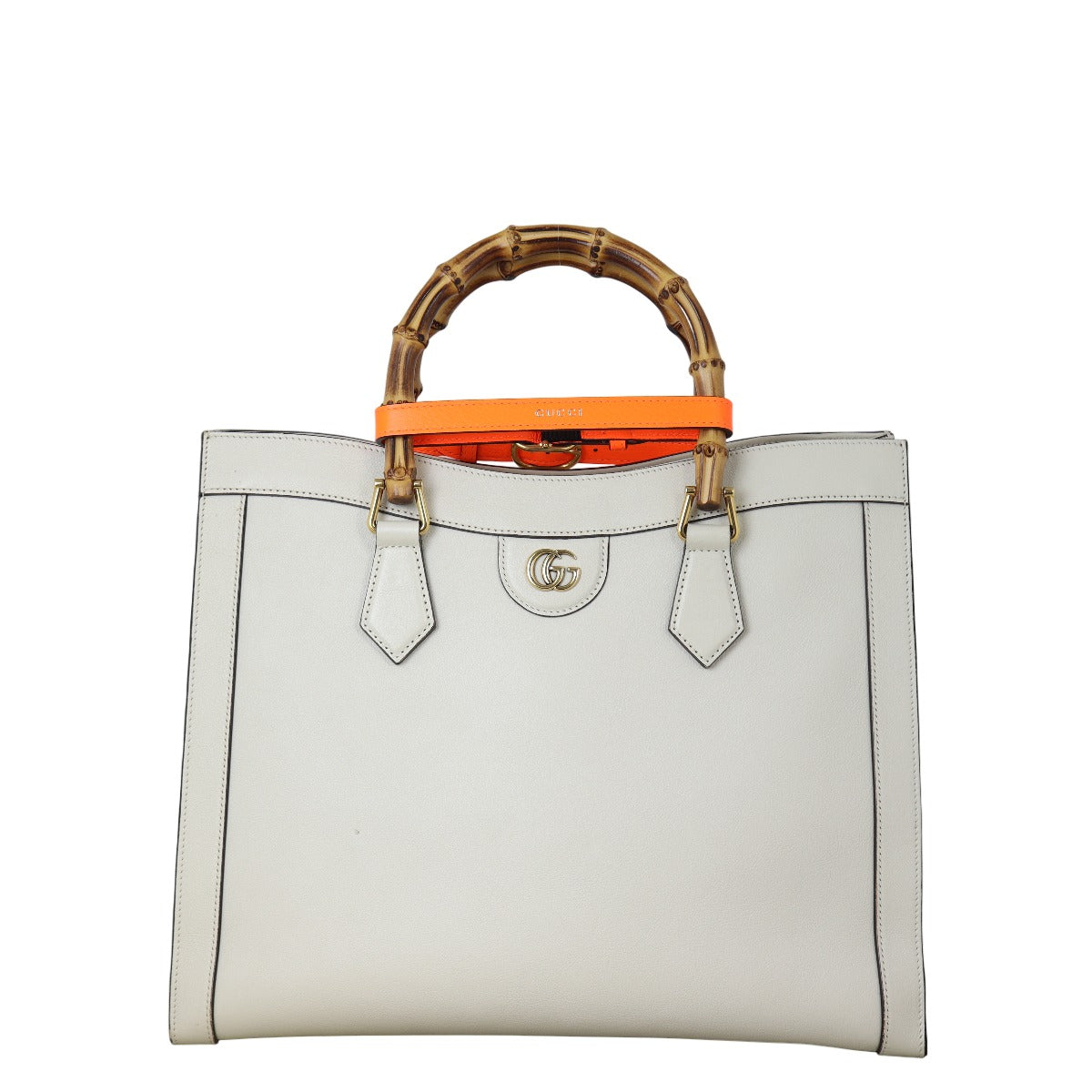 Gucci Diana Bamboo Top Handle Tote Large