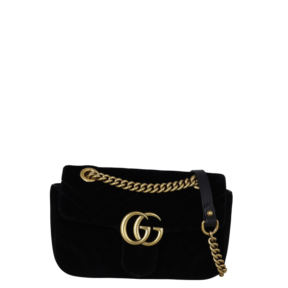 Gucci GG Marmont Velvet Small Shoulder Bag