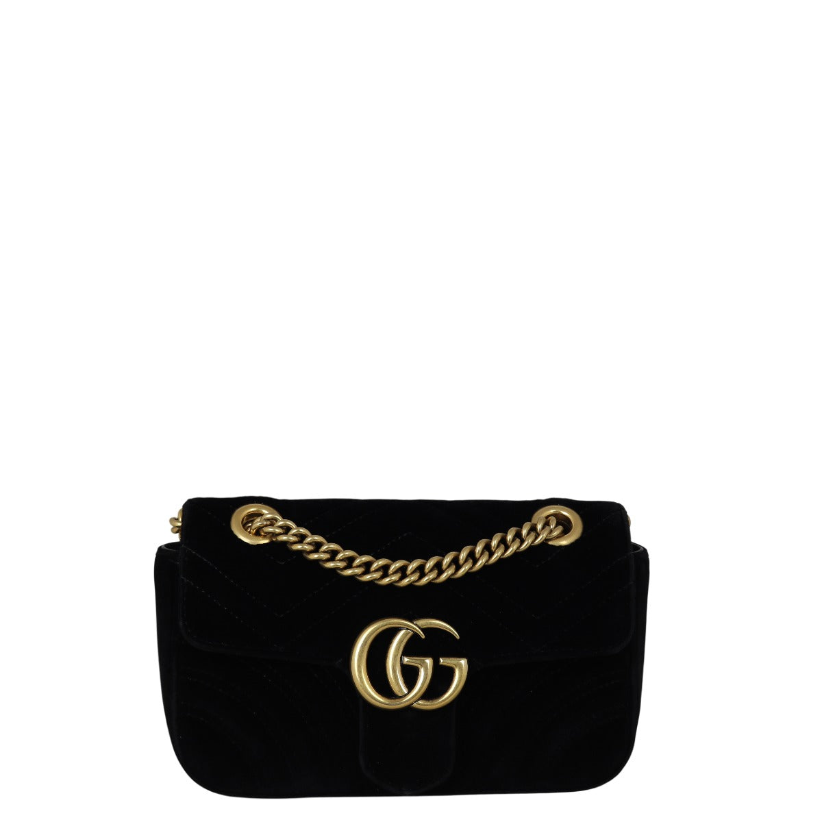 Gucci GG Marmont Velvet Small Shoulder Bag