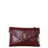 Saint Laurent Cassandre Pouch with Chain
