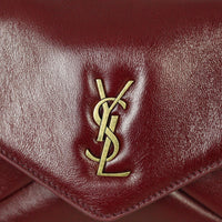 Saint Laurent Cassandre Pouch with Chain