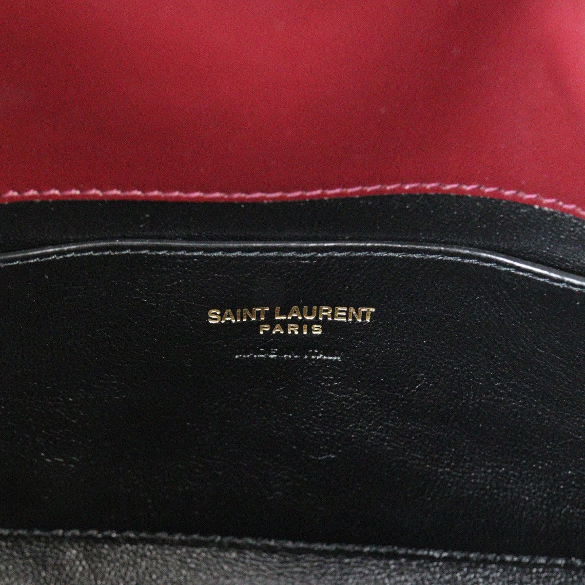 Saint Laurent Cassandre Pouch with Chain