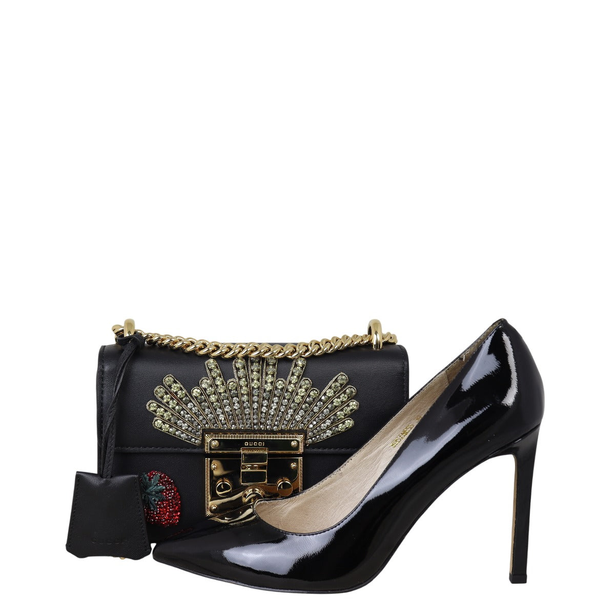 Gucci Padlock Small Embellished Shoulder Bag