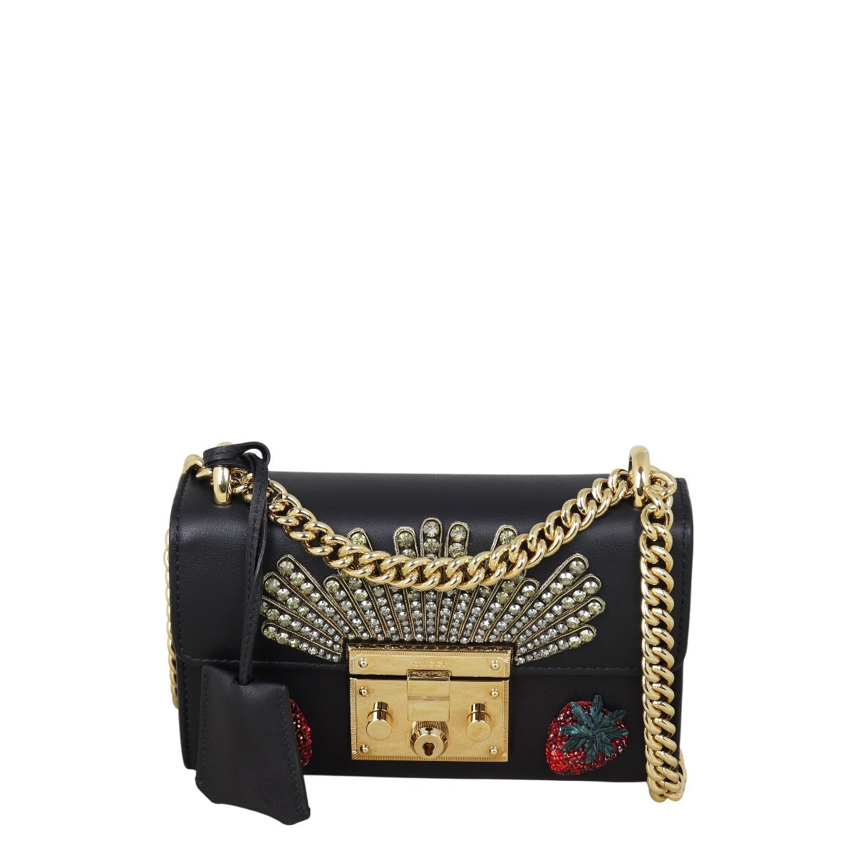 Gucci Padlock Small Embellished Shoulder Bag