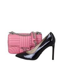 Prada Diagramme Medium Shoulder Bag
