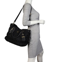 Prada Tessuto Gaufre Tote